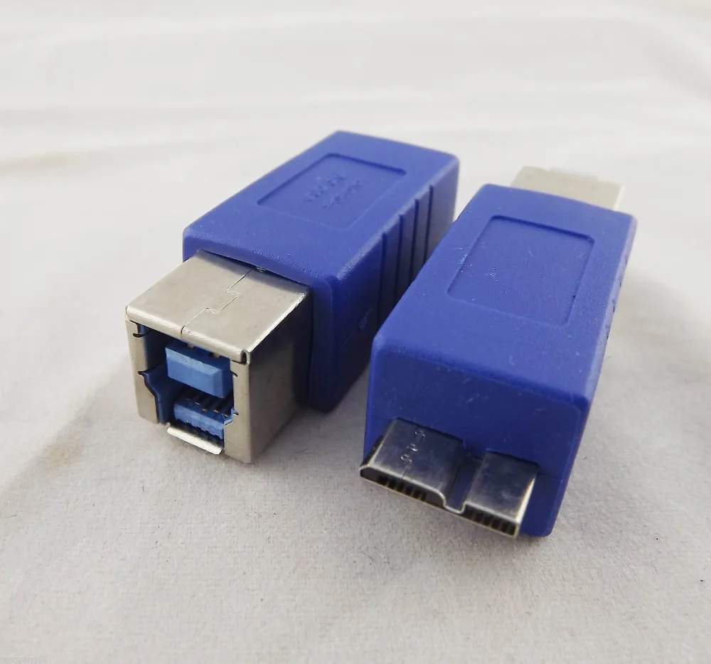 1 шт. USB 3 0 B гнездовой к Micro Штекерный переходник разъем высокая скорость|usb 3.0|usb 3.0
