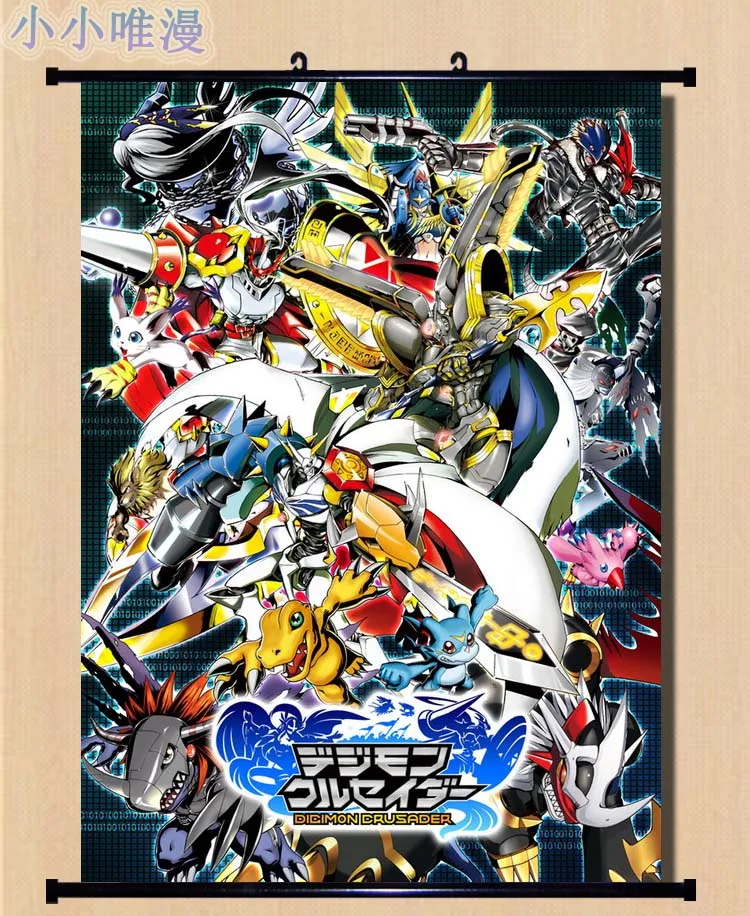 Декоративная японская картина аниме Цифровой Монстр дигимон Adventure YAGAMI TAICHI & ишида