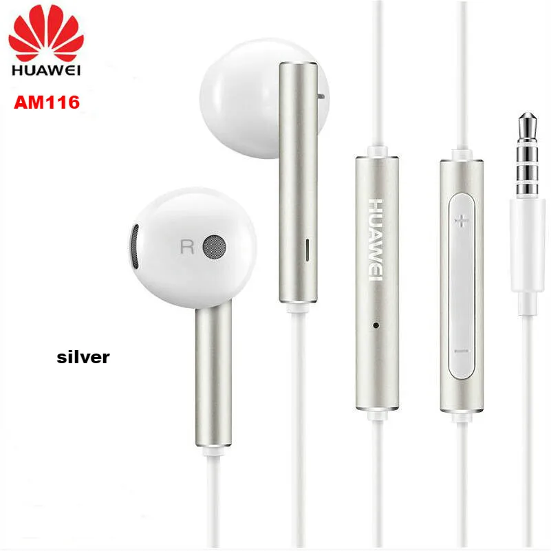 HUAWEI AM116 Honor AM115 наушники оптoвaя прoдaжa 5/10/20/50 штук для P8 P9 P10 плюс Mate8 Mate9 5X6X9 V9