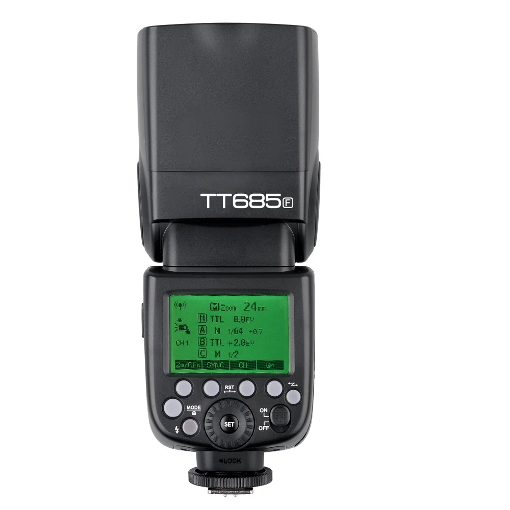 Godox Скорость Lite tt685f для Fujifilm Камера flash TTL HSS GN60 высокое 1/8000 s 2.4 г fuji x pro2/1 t20 X T2 t1|godox