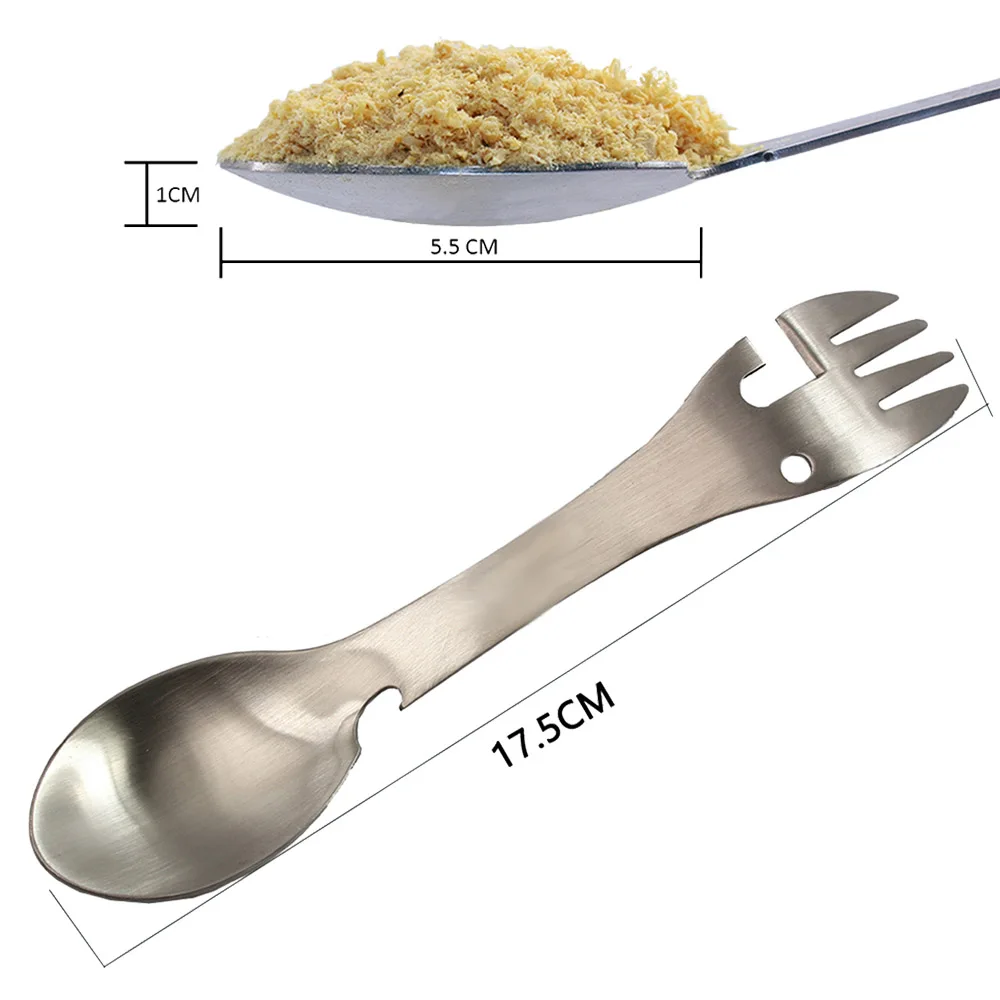 1 шт. ложка из титанового сплава для кемпинга и пикника|Столовые приборы пикника| |