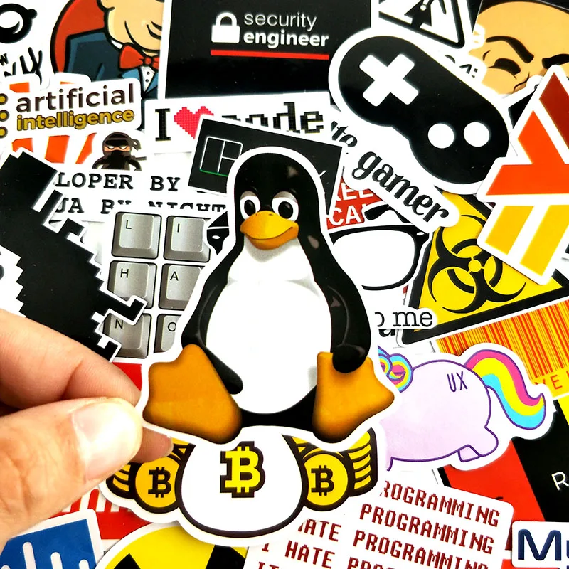 40 шт./компл. Интернет Java JS Php Html облако Docker программирования Язык приложение логотип крутые Стикеры для ноутбука автомобильные стикеры сделай сам