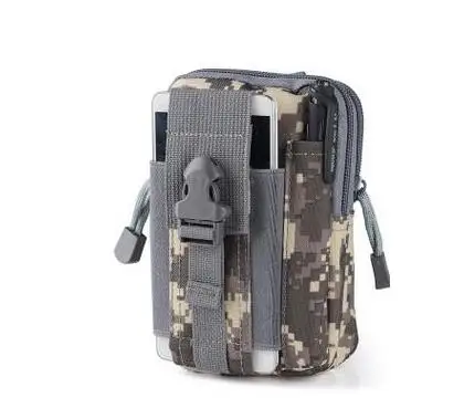 acu Тактический Чехол Molle охотничьи сумки поясная сумка Военная поясная сумка наружные сумки чехол для телефона карман для Iphone 7 - Цвет: acu