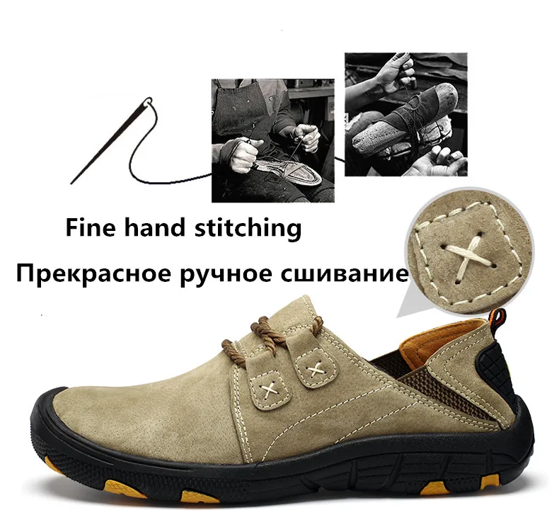 Mnalyo/Новинка; повседневная обувь из натуральной кожи; мужские лоферы; замшевая Мужская обувь; дышащая Уличная обувь для тренировок; Прогулочные кроссовки; Zapatos