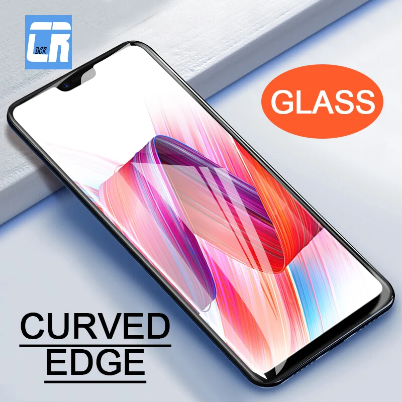 5D закаленное стекло с закругленными краями для OPPO F9 R15 Pro R17 R11S Plus A3S A5 F7 Молодежная