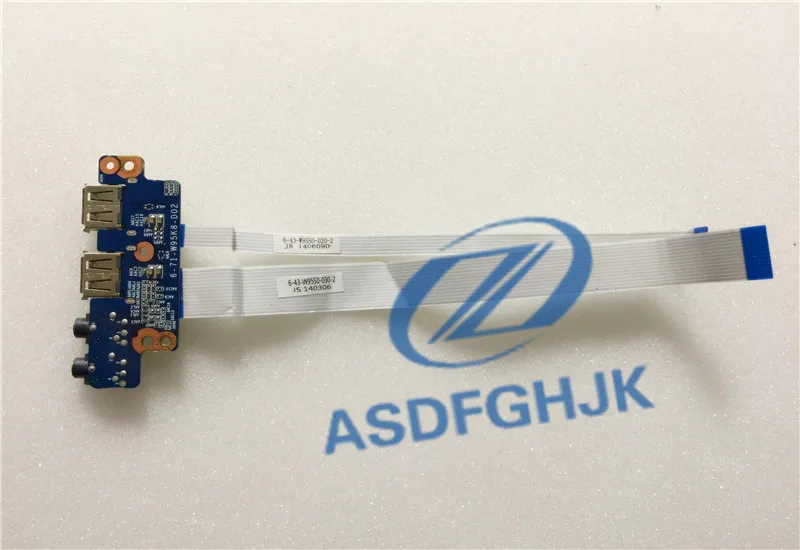 Оригинальная USB аудиоплата для Blue sky с кабелем 6 71 w95k8 d02 Terra Mobile 1513 100% Test ok|usb - usb|usb cusb