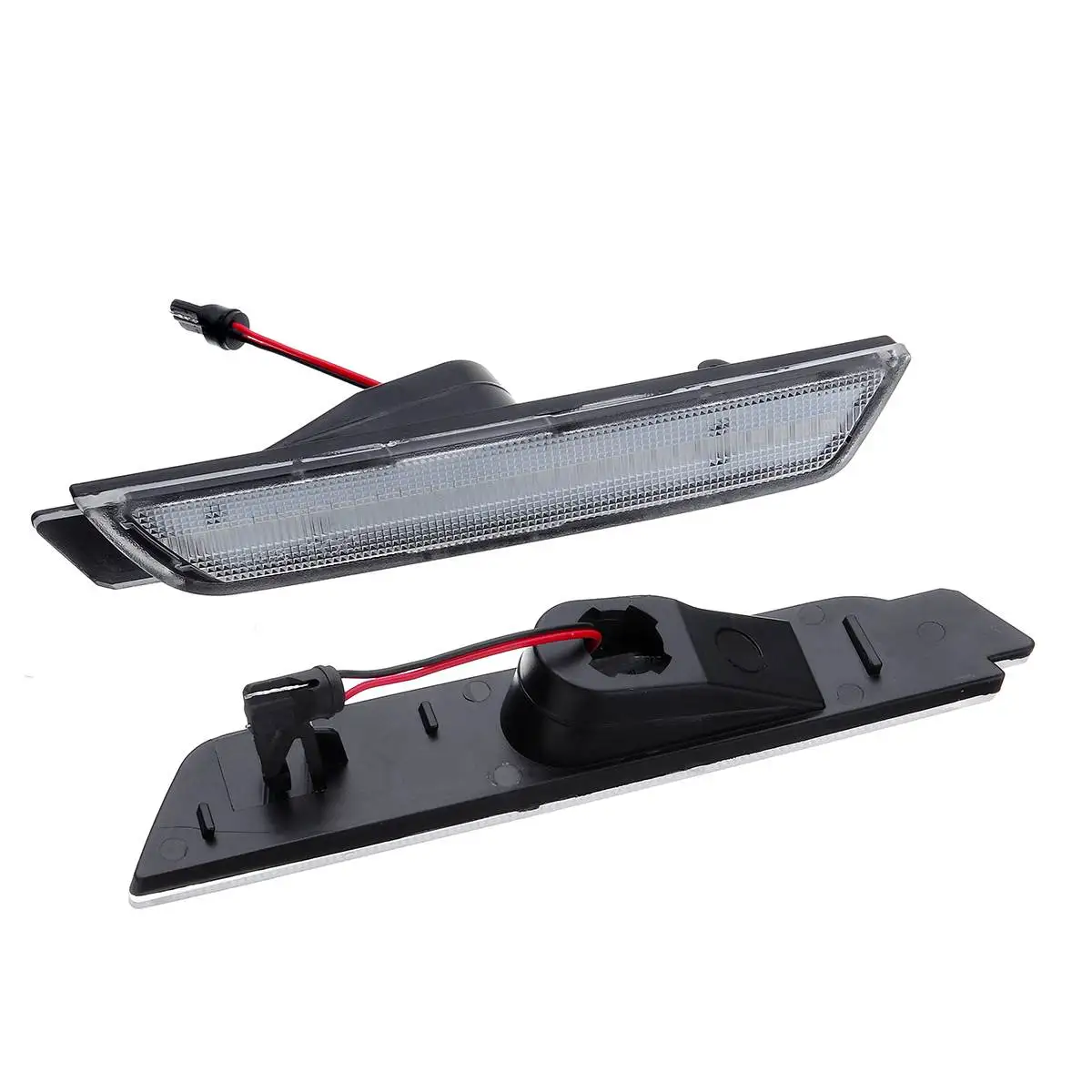Для 2010 2011 2012 2013 Chevy Camaro Янтарный Передняя светильник красный светодиодный задний Поворотная сигнальная лампа боковые маркеры светильник s прозрачный объектив
