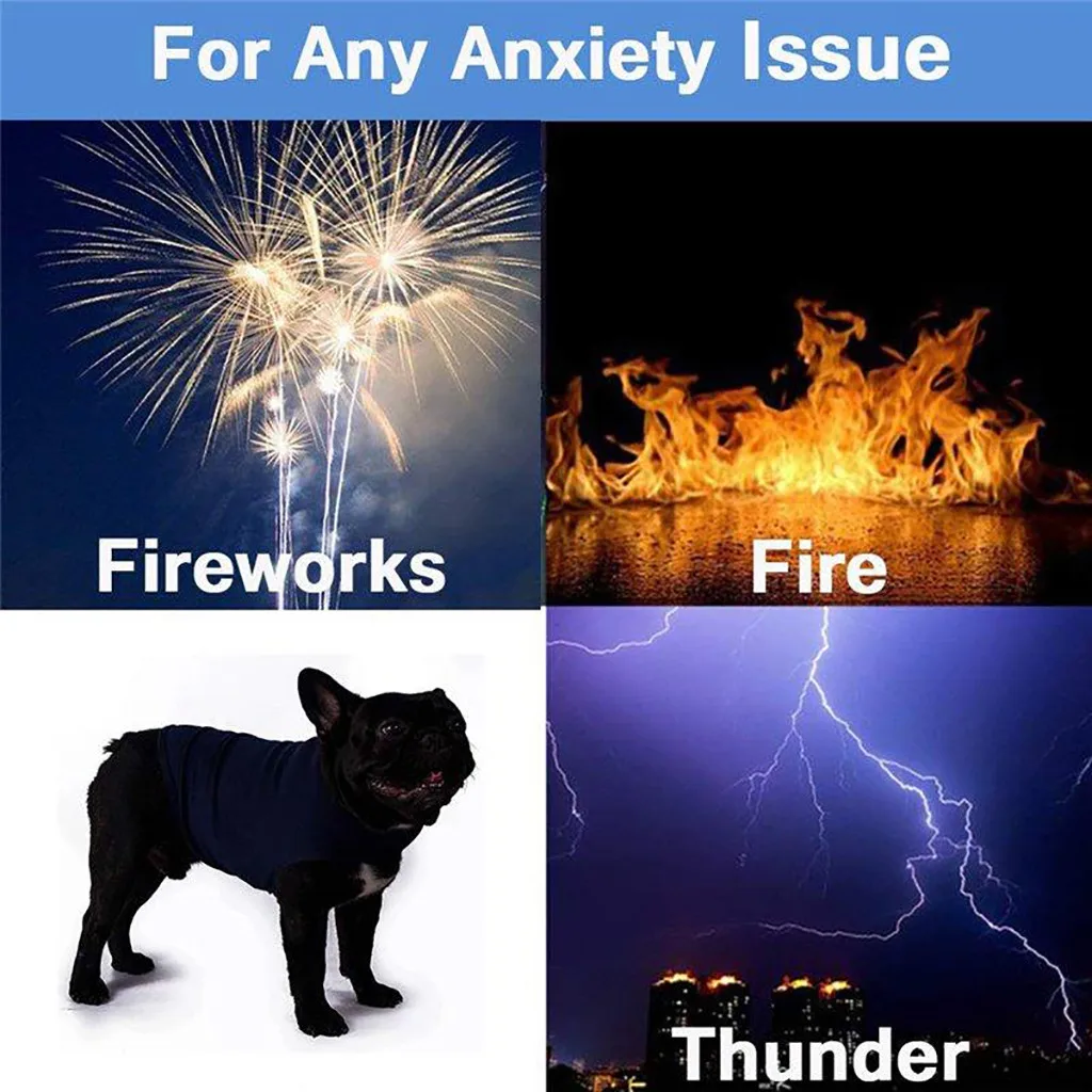 Питомец собака спокойная куртка Против тревоги снятие стресса жилет пальто