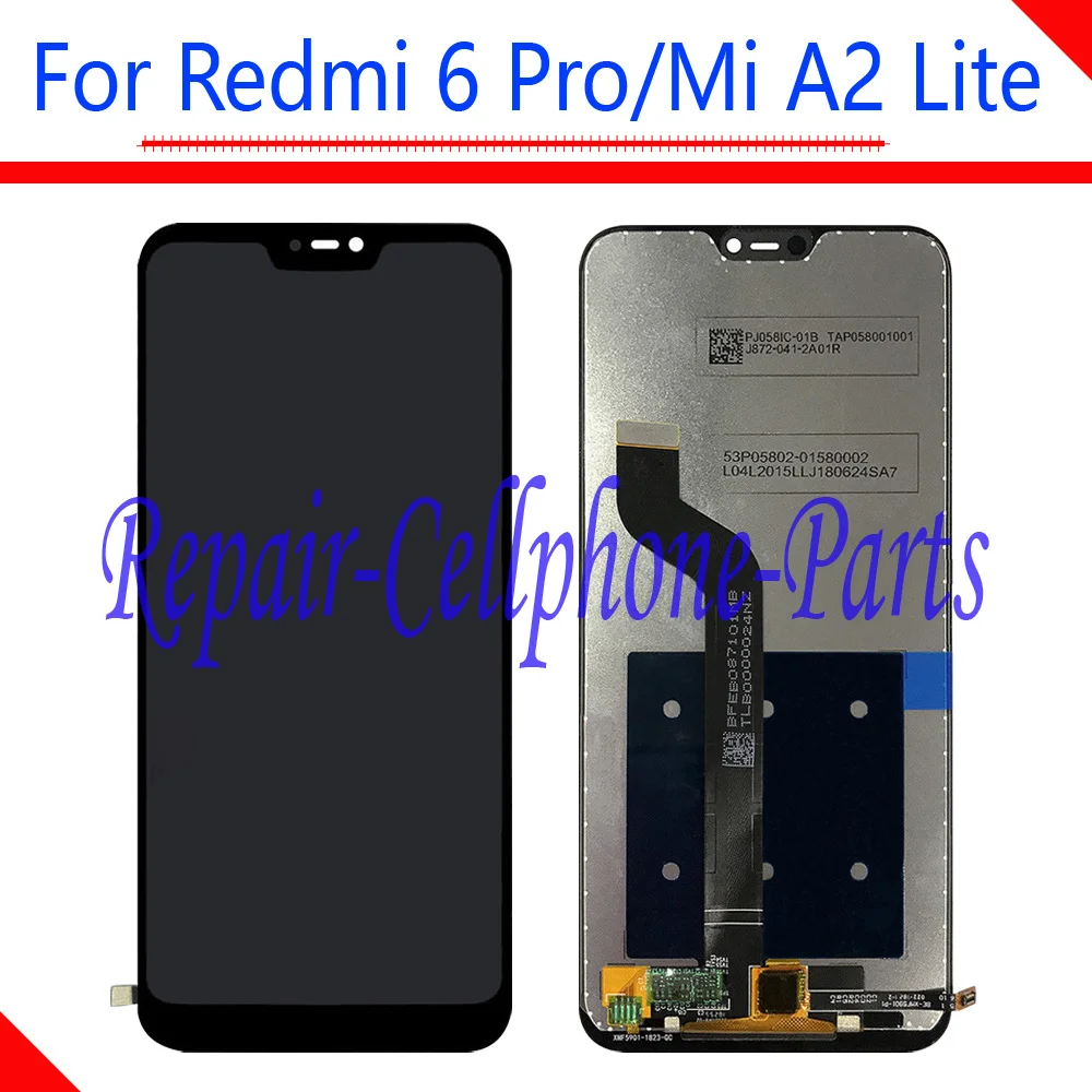 5 84 дюймов для Xiao mi Red 6 Pro Красный 6Pro Полный ЖК-дисплей + кодирующий преобразователь