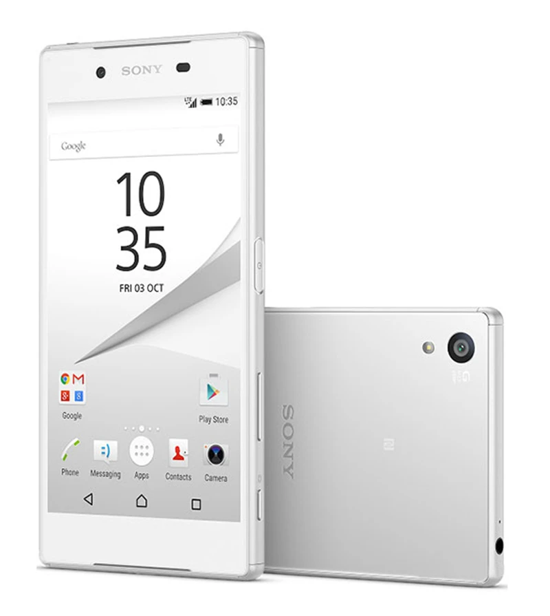 Разблокированный мобильный телефон sony Xperia Z5 E6653, GSM, 3G и 4G, Android, четыре ядра, 5,2 дюймов, 23 МП, wifi, gps, 32 ГБ rom