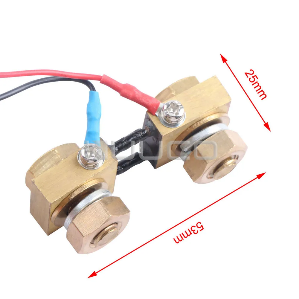 

Digital Battery Tester DC50V/100A Battery Voltage/Current/Power/Capacity/Charging time Monitor/Indicator 5in1 Battery Coulometer