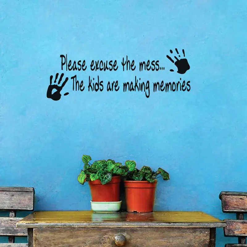 Английская цитата и наклейки на стену забавные стены для детской комнаты детская