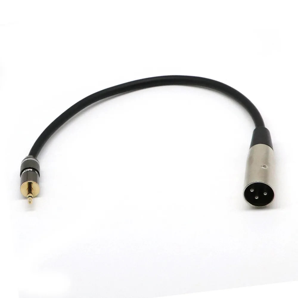CARPRIE 0 3 м XLR контактный штекер на 5 мм стерео Экранированный микрофон микрофонный