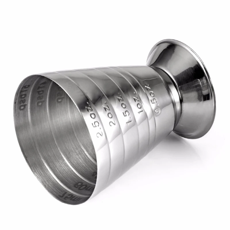 Нержавеющая сталь бар джиггер измерения выстрел чашки унцию Джиггер Бар