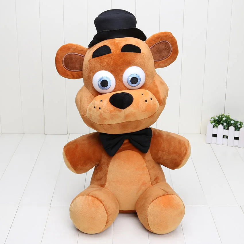 45см большая плюшевая игрушка FNAF Foxy Freddy Fazbear Bonnie Mangle Foxy Chica кукла дети.