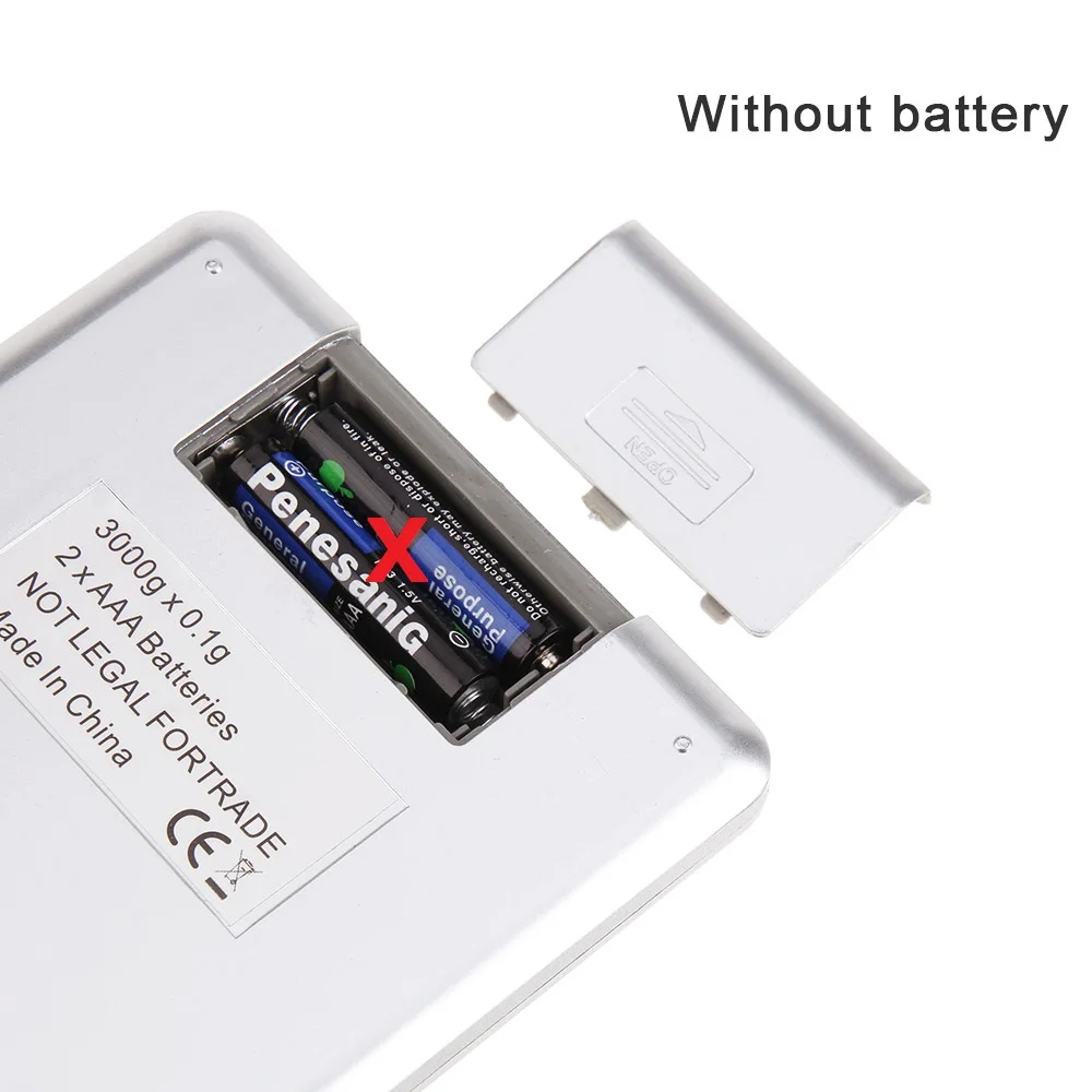LCD точность ювелирной шкалы цифровые кухонные весы Мини Карманные электронные из
