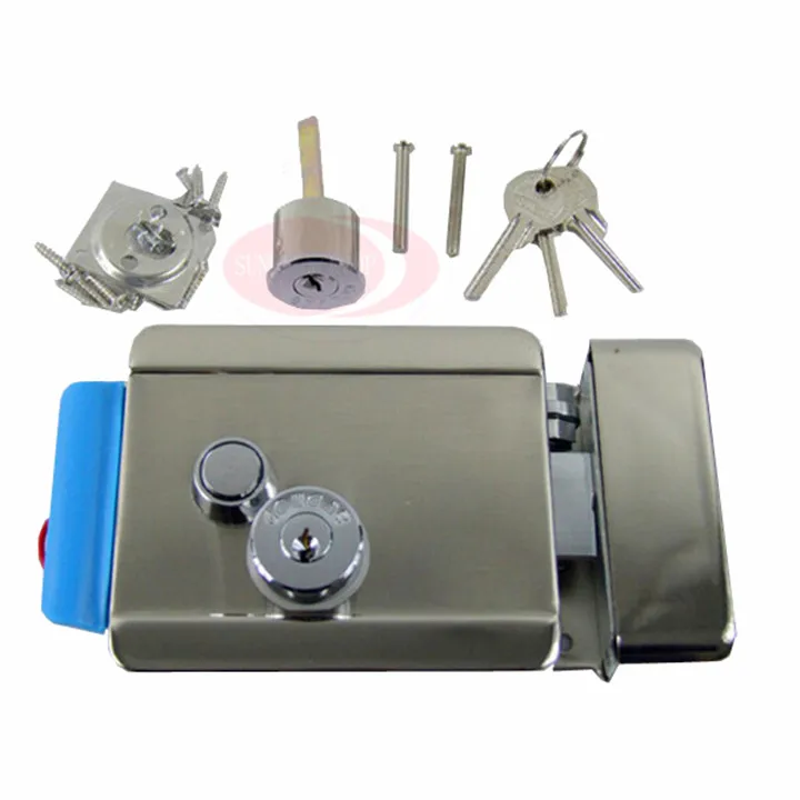 Rfid Keyfob Home Video Door Phone Video Call 8GB TF Video Recording 3 Indoor Monitors Video Eyes For The Door With Door Lock Kit