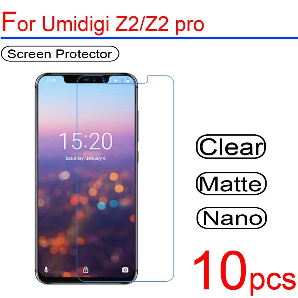 10 шт. ультра чистый ПЭТ мягкий ЖК дисплей для Umi C note 1/2 A1 защита экрана Защитная