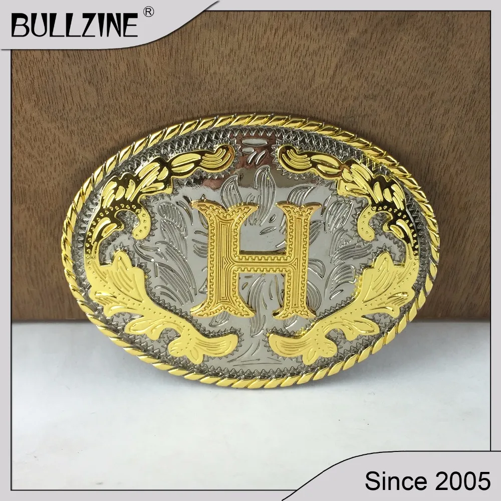 Bullzine оптовая продажа поясная пряжка из сплава цинка с надписью х ремешком и