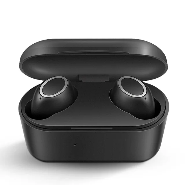 black V5.0 Bluetooth наушники TWS беспроводные наушники спортивные 3D звук бас Автоматическое Сопряжение Bluetooth наушники - Цвет: black