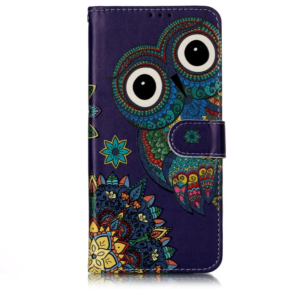 Flip Leather Case For Samsung Galaxy A20 case For coque Samsung A10 A30 A40 A50 A60 A70 3D Relief Wallet Cover Stand Phone Case