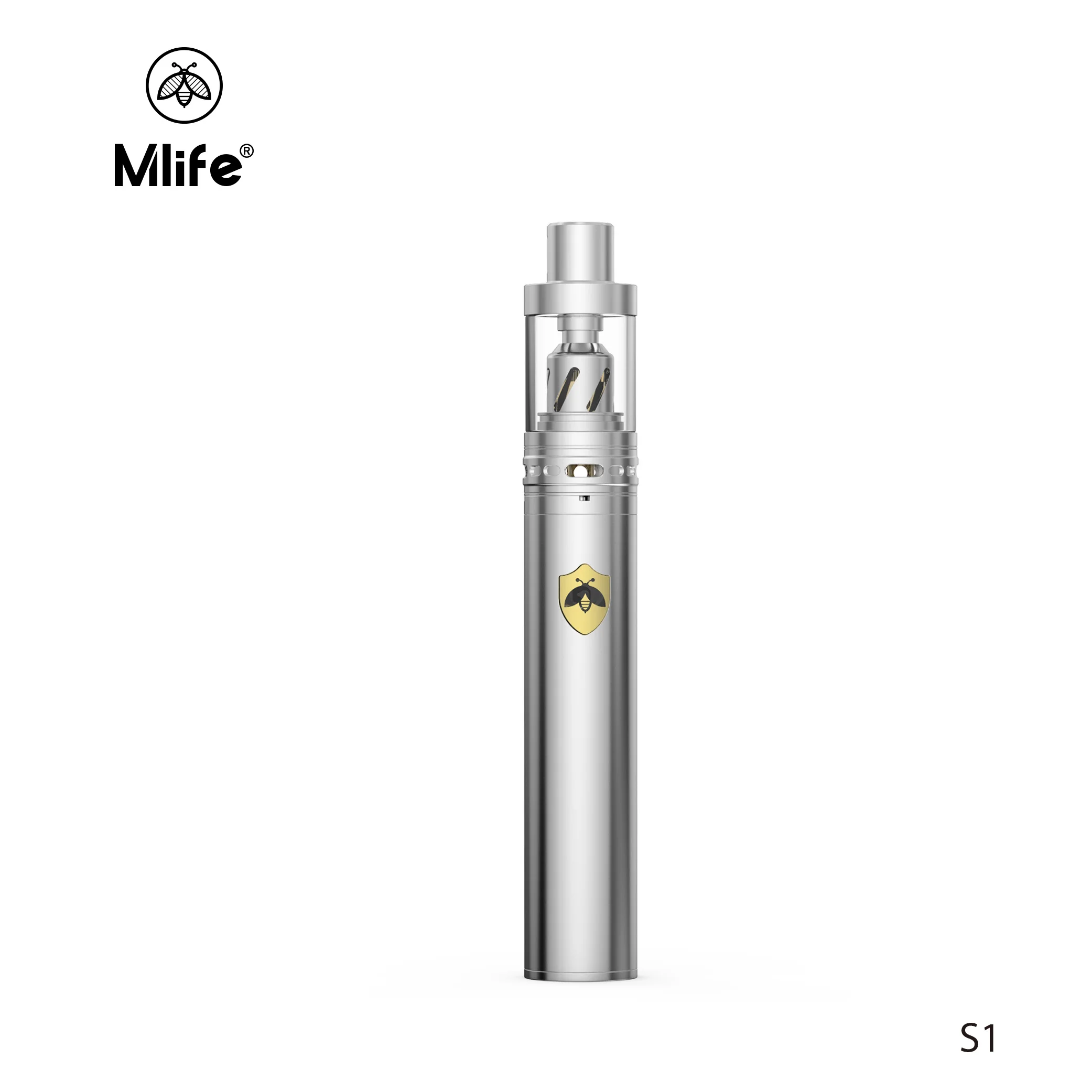 100% Оригинальные Mlife S1 коробка мод Vape стартовый набор Cigarros Electronicos с 1 8 мл
