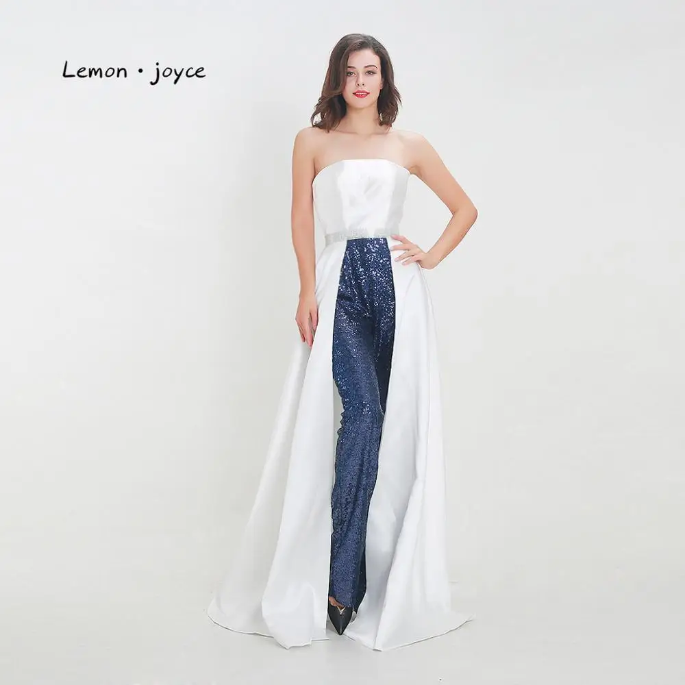 Lemon joyce комбинезон вечерние платья 2020 новый стиль без бретелек Вечерние с