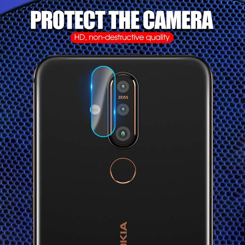 Задняя защитная пленка для экрана Nokia X71 7 Plus 5 1 X5 2018 8 Sirocco задняя камера объектив