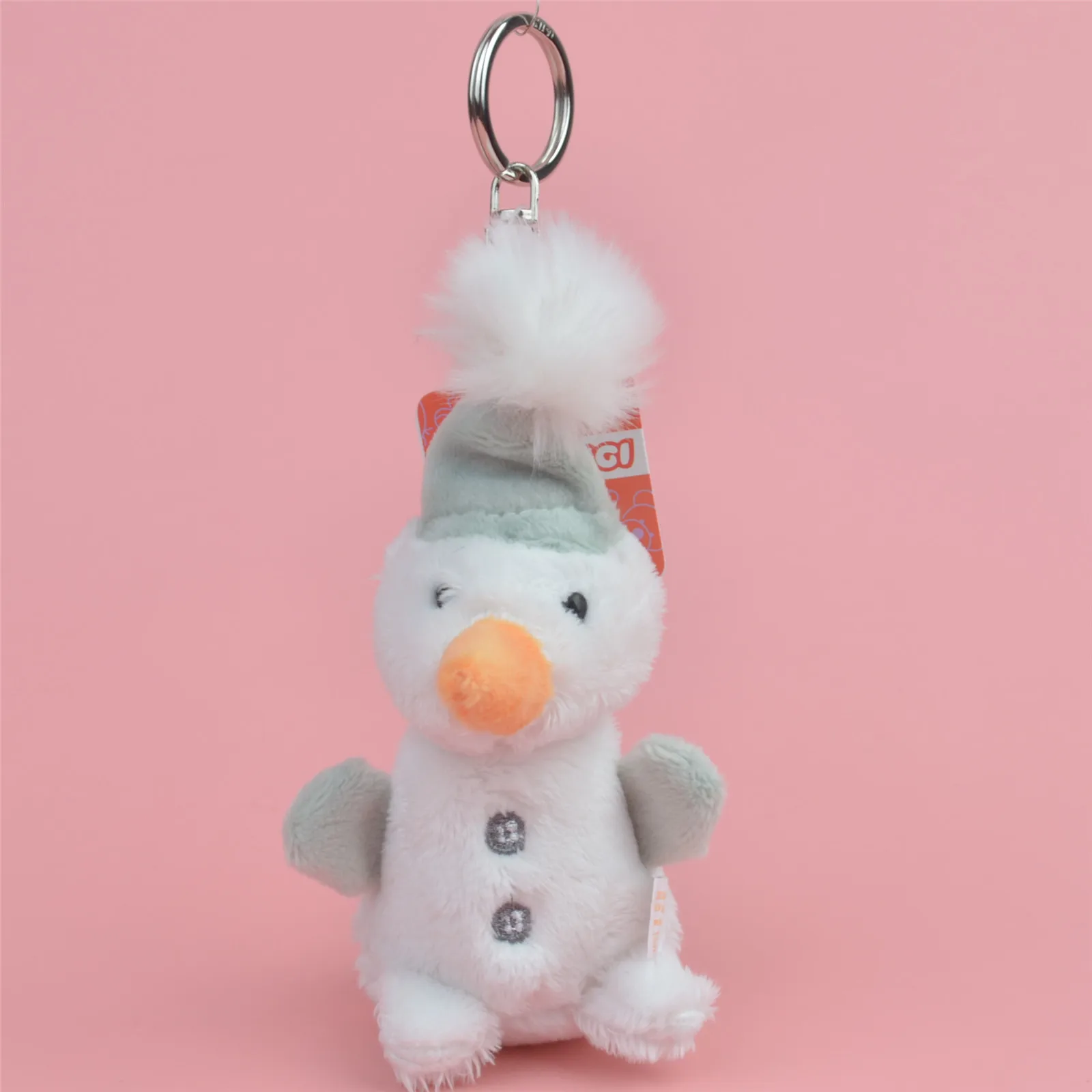 1 шт. светильник зеленая шляпа снеговик маленький плюшевые подвесные игрушки