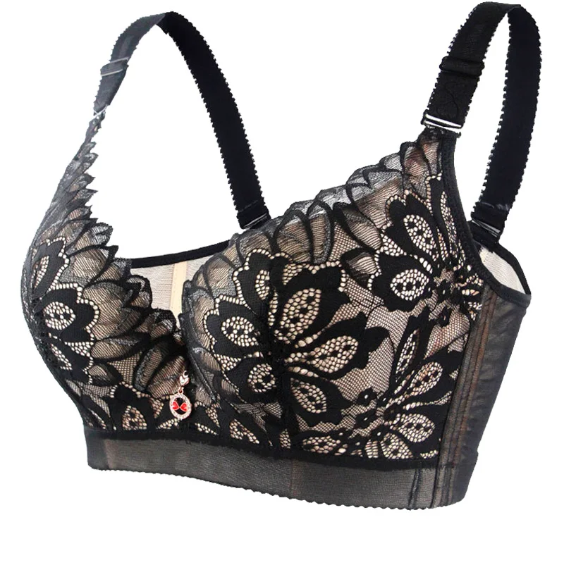 Привлекательный женский кружевной бюстгальтер Fikoo с чашкой пуш-ап D E нижнее белье