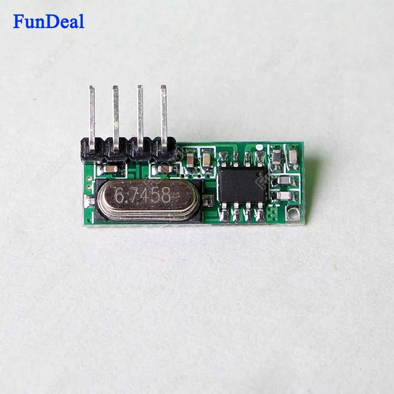 Универсальный 433 МГц Супергетеродинный радиочастотный беспроводной приемник