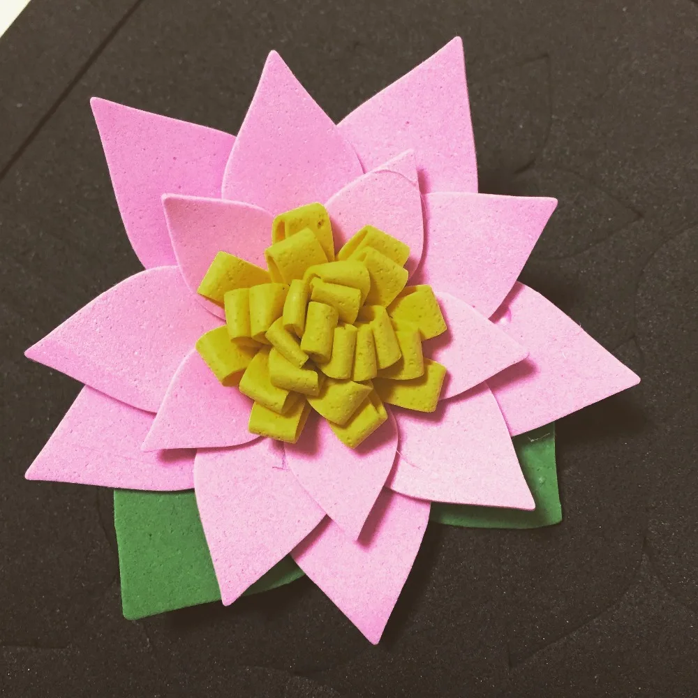 Цветочный Скрапбукинг высечка деревянная стальная линейка для фетра/бумаги