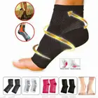 Компрессионный рукав на ногу, Анти-усталость, поддержка лодыжки, для бега, спортивные носки баскетбольные, уличные, мужские носки для лодыжки