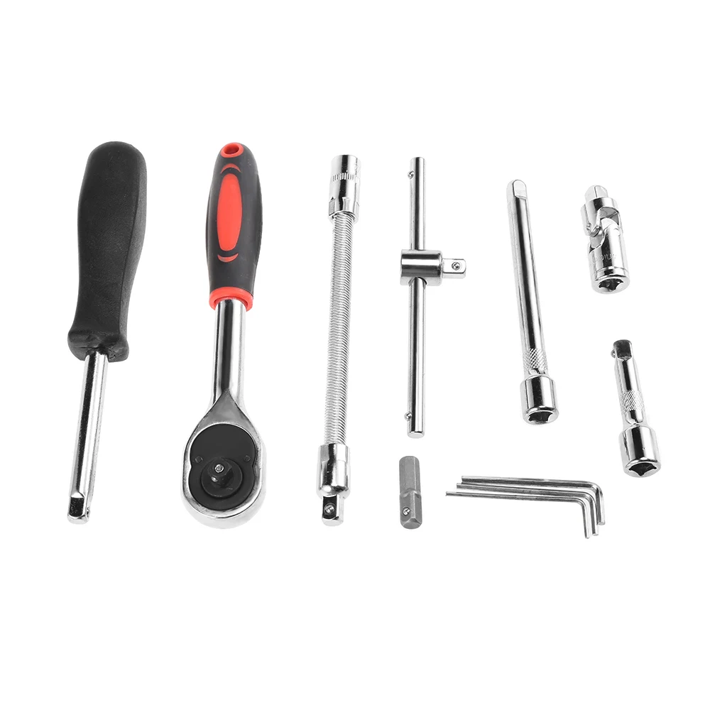 46 в 1 ремонт автомобиля инструмент гаечный ключ отвёртки шт.. 1/4 дюймов Разъем