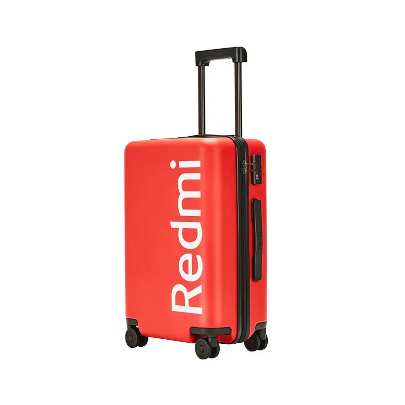 Красный Чехол для Xiaomi Redmi 20 дюймов 38L TSA замок Спиннер колеса для переноски багажа чехол унисекс - Цвет: Красный