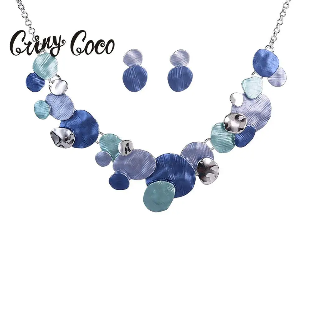 Комплект из колье и серёг с круглой подвеской|Ювелирные наборы| |