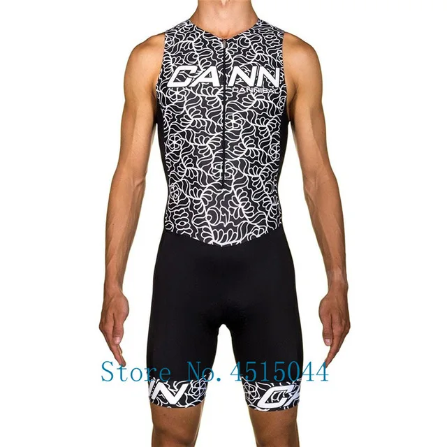 05 CANNBAL Велоспорт skinsuit мужской велосипедный комбинезон триатлон костюм велосипед маленькие плечевые ремни Велоспорт roupa ciclismo Костюм для катания на коньках - Цвет: 05