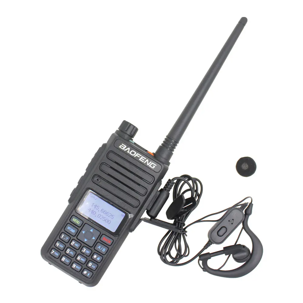Двухдиапазонная рация Baofeng UHF VHF два диапазона 136 174 МГц 400 520 трехмощная 2 Вт/5 Вт/10 Вт