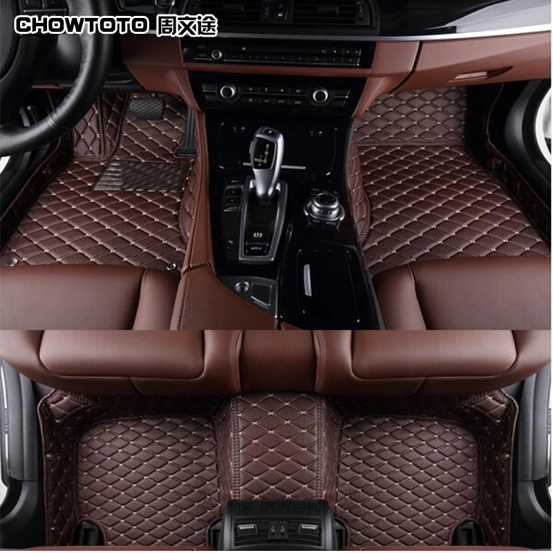 

CHOWTOTO AA Custom Special Floor Mats For Infiniti QX60 JX35 QX80 7seats Waterproof Carpet For QX60 JX35 QX80 7seats Foot Mat