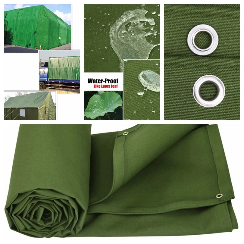 1.5X2m 600g Outdoor Thickened Tarpaulin Rainproof Waterproof Cloth Home Sun Shelter Sunshade Track Car Cover Customize SIZE | Дом и сад