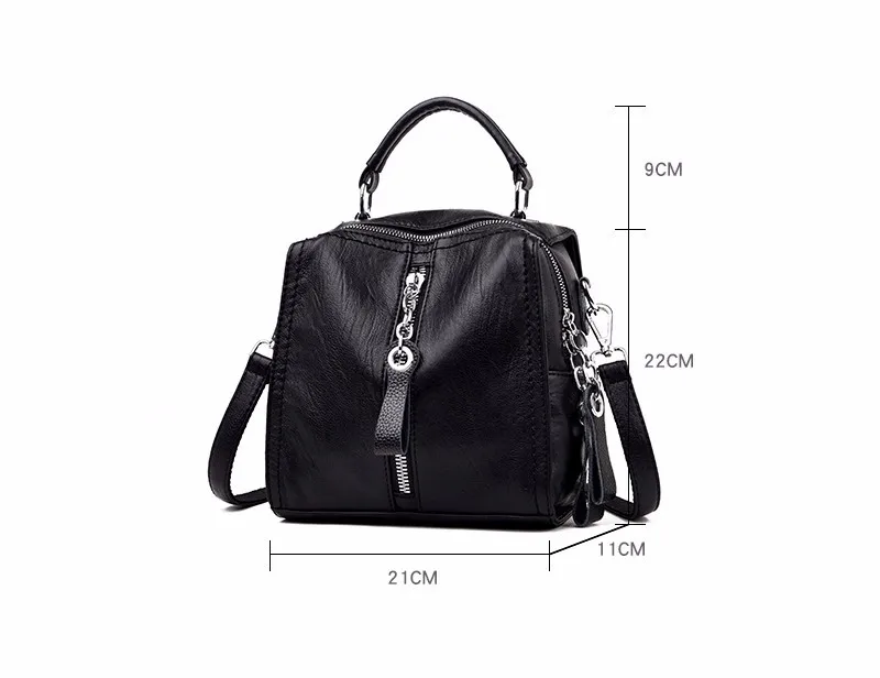 Женские рюкзаки, высокое качество, Sac A Dos Femme, женский рюкзак с кисточками, винтажный рюкзак для путешествий, Одноцветный, повседневный рюкзак для девочек