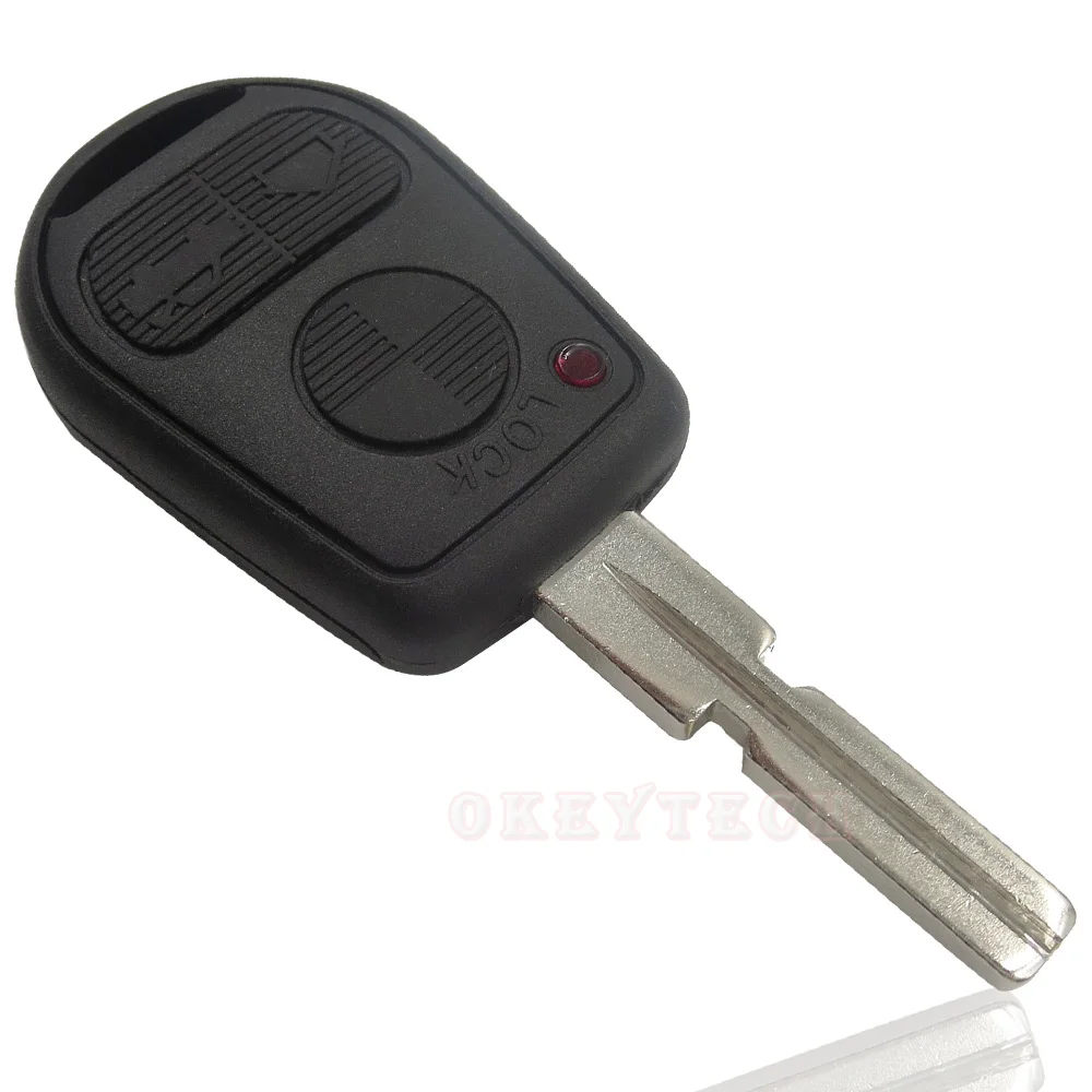 OkeyTech 3 кнопки дистанционного авто ключ оболочки для BMW e90 E31 E32 e34 e36 e38 e39 e46 e60 Z3 x5 e53