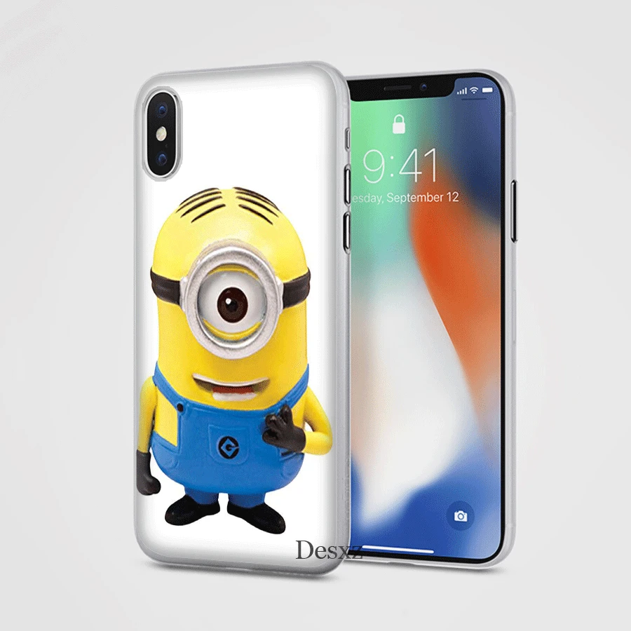 Мобильный телефон чехол для iPhone 7 8 Plus 11 Pro XR X XS Max 5 5s SE 6 6s Чехол Миньоны мой Единорог
