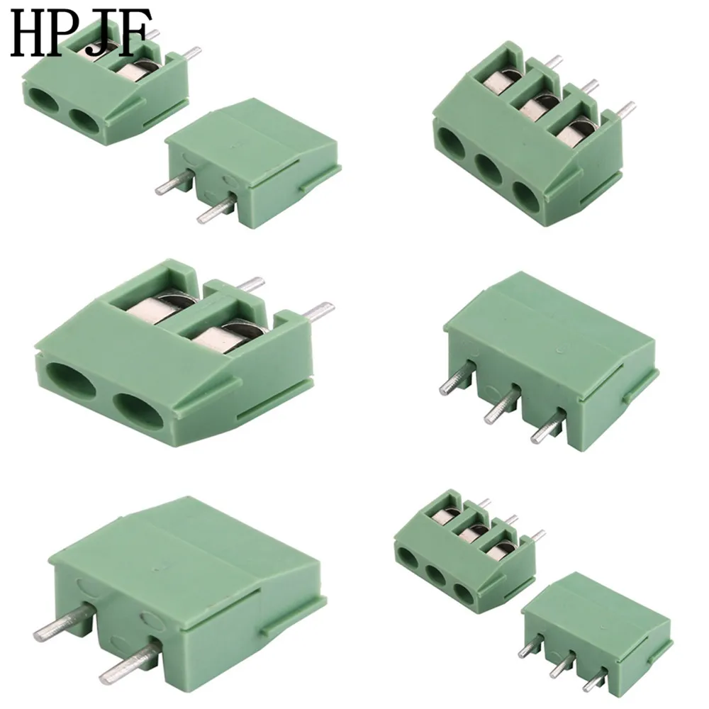 KF396 2/3Pin 3 96 мм Шаг 2/3 Pin Way прямой контакт 300V 10A PCB винтовой клеммный блок