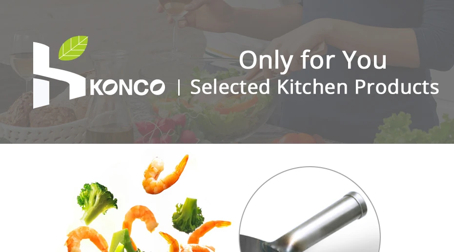 Konco Железный вок китайский горшок для приготовления пищи общего использования для газовой и индукционной плиты чугунная сковородка кухонная посуда