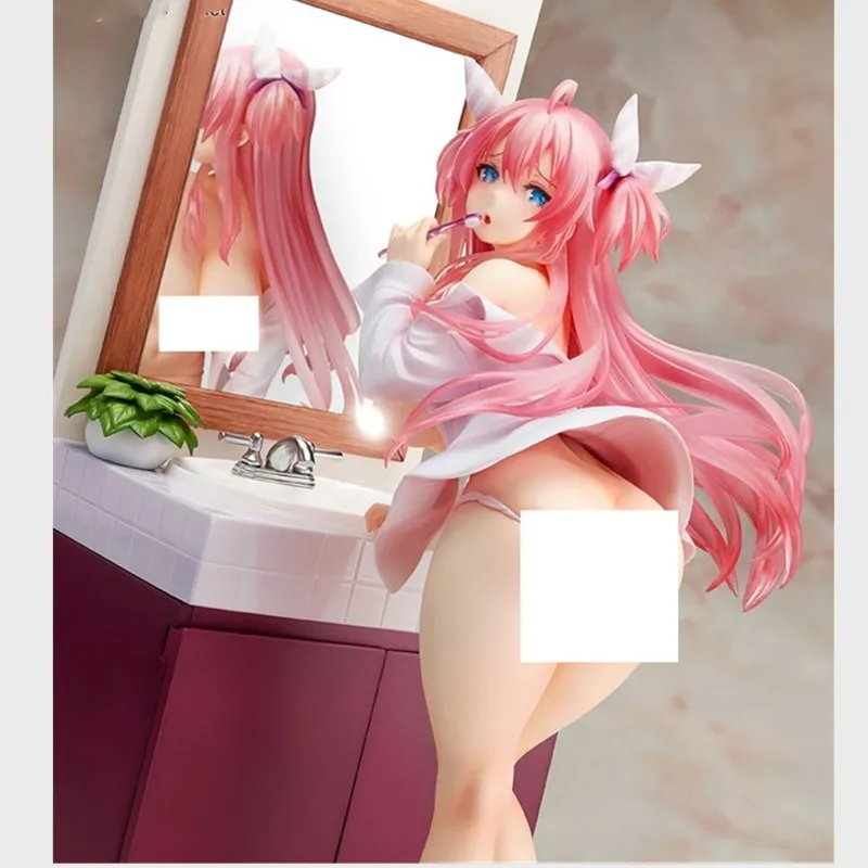 Hard breast Box 28 см аниме Hanasaki Marika сексуальная пухлая фигурка девочка кукла пвх 1/7 мягкая грудь одеваются фигурка коллекционная модель игрушки коробка D217 - Цвет: Hard breast Box