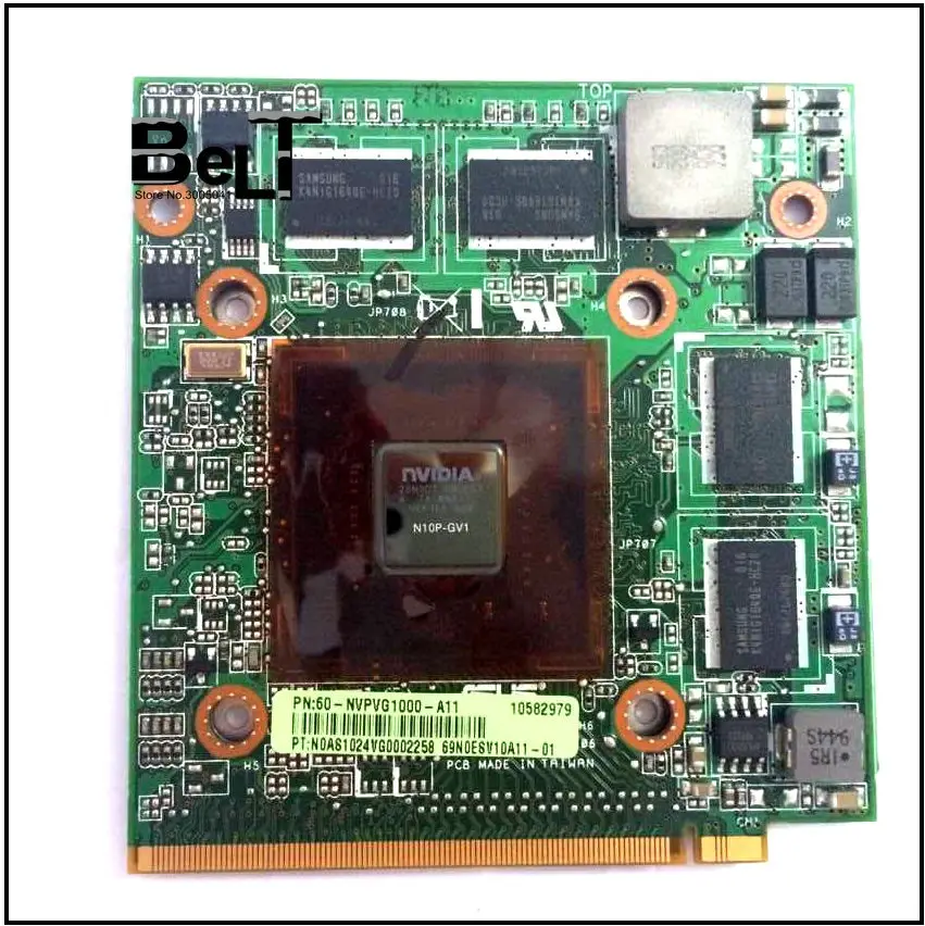 GT120M N10P-GV1 1 ГБ 60-NVPVG1100 13GNVP10M090 VGA Видео карта для ASUS K61IC K51IO K70IO Бесплатная доставка |