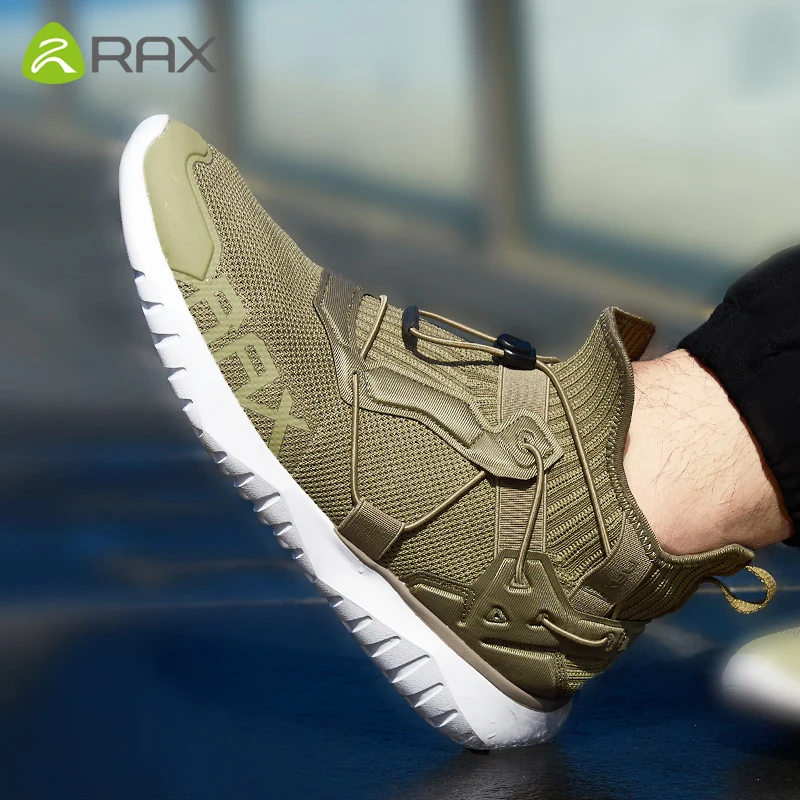 Rax Men Running Sneakers Outdoor Sports Shoes Men Women Breathable Mesh Gym Trainers Running Shoes Jogging Walking Sneakers