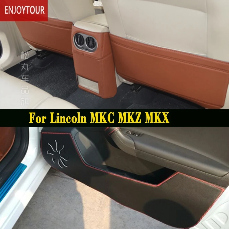 Автомобильные накладки коврик для передней и задней двери противоударный