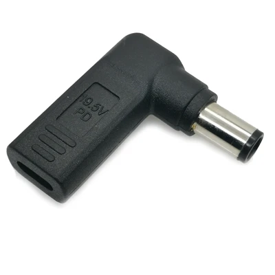 for dell 7450 Зарядное устройство для ноутбука адаптер конвертер usb type C Женский Dc разъем питания до 7,4*5,0 мм 4,5*3,0 мм 5,5*2,5 мм для lenovo Asus адаптер для ноутбука - Цвет: for dell 7450